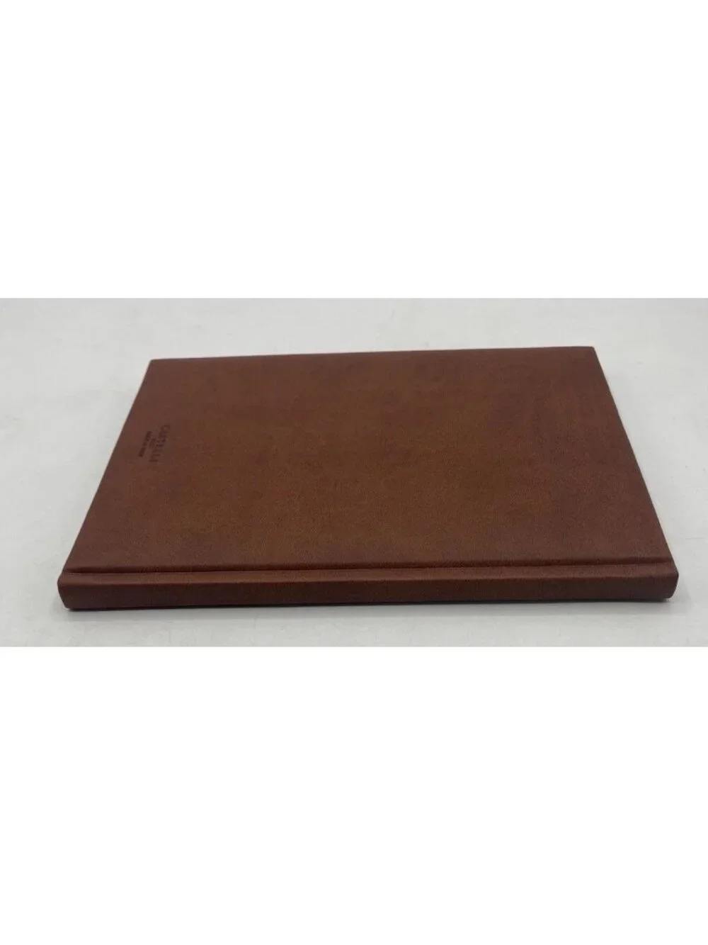 Hey Dude Castelli Leatherette Journal Notebook Lined Pages Made Italy Brown